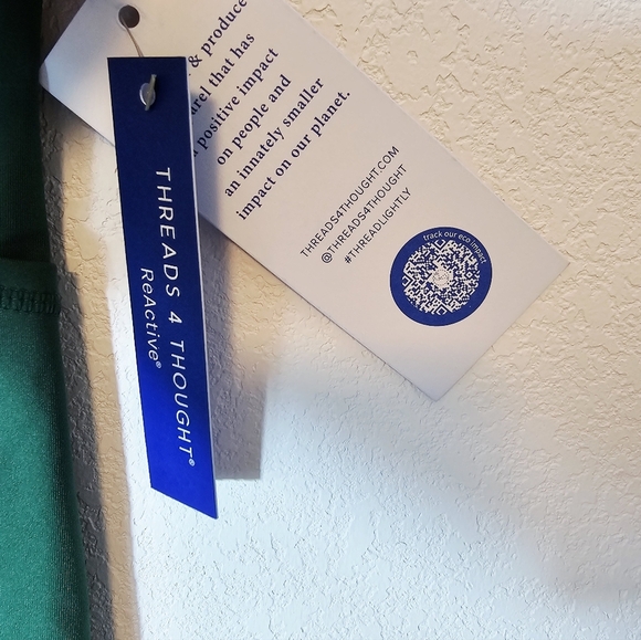 Threads 4 Thought Reactive Green Women's Pants Leggings Size Medium NWT - Picture 6 of 7